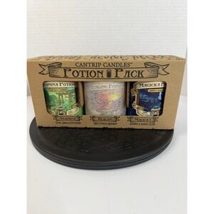 Cantrip Candles Potion Pack 3-Piece Soy Wax Candle Set D&D Fantasy Gamer Gift